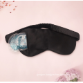 Wholesale Custom Silk Sleeping Relaxing Gel ice Eye Cover with Hot and Cold Pack